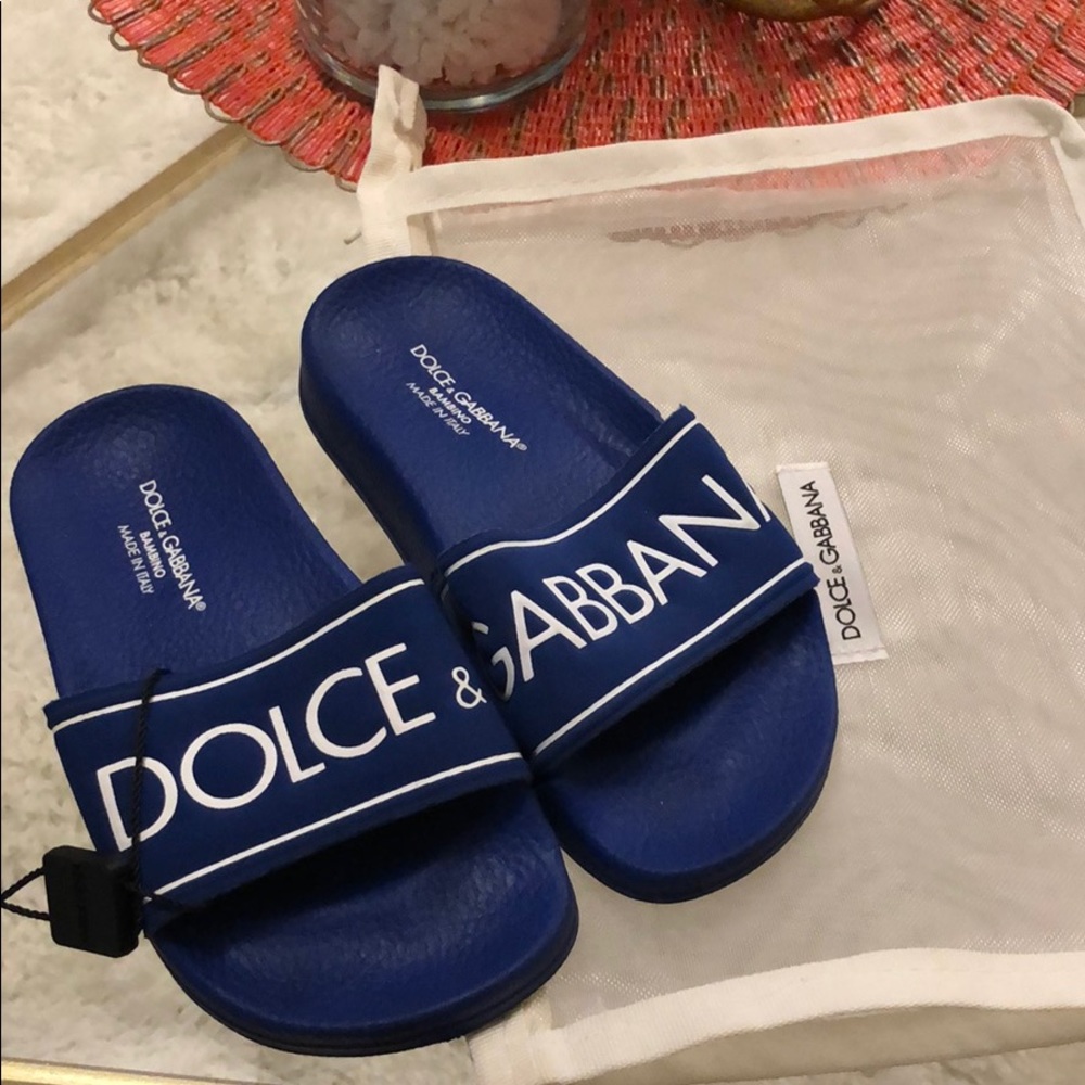 Kids Dolce & Gabbana slides